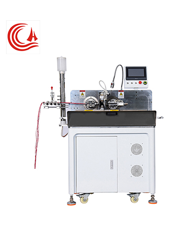 HC-20+NT Fully automatic double head cutting stripping twisting and tinning machine